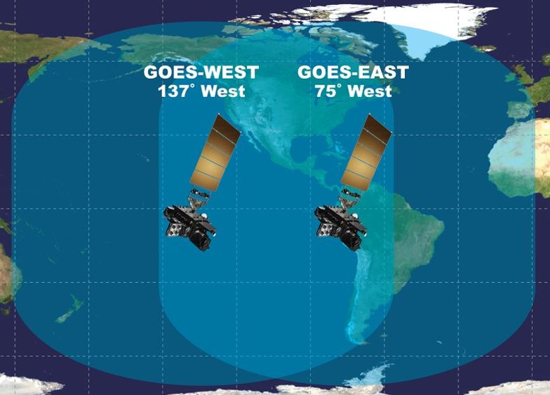 GOES-R Series Satellite Footprint